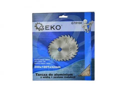 GEKO TCT körfűrészlap alumíniumhoz 200 x 32 x 100T