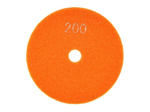 GEKO gyémánt csiszoló polírozó korong, 100 mm-es, GR 200