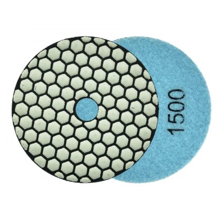 GEKO gyémánt csiszoló polírozó korong, 100 mm-es, GR 1500