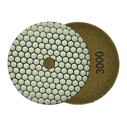 GEKO gyémánt csiszoló polírozó korong, 125 mm-es, GR 3000