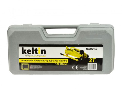 Keltin 2 tonnás krokodil emelő 135-335mm, műanyag kofferban