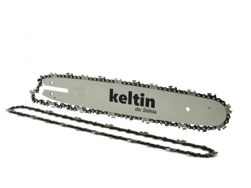 Keltin láncfűrész vezető, 3/8", 14", 2 db 50 szemes lánccal, Stihl fűrészekhez