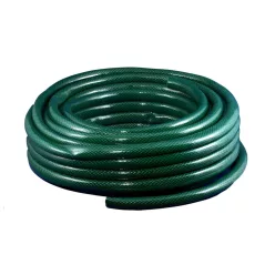   PVC locsolótömlő, szövetes, zöld külsőve, 25 m, 1"