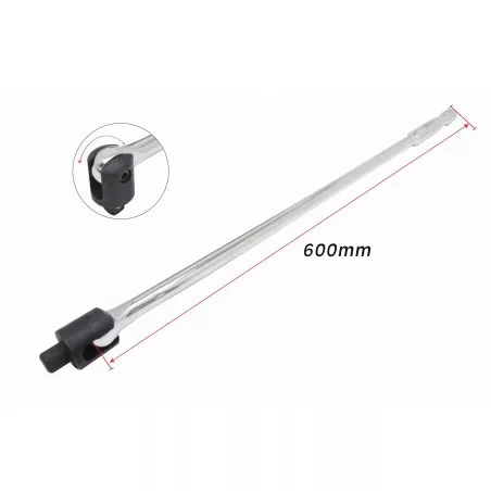 Satra csuklós hajtószár 1/2"-os, 600 mm