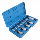 Satra 5 szögű torx dugókulcskészlet 12 db-os,1/4" - 3/8" - 1/2"