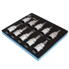 Satra torx dugófejkészlet szerszámos kocsiba, 3/8"