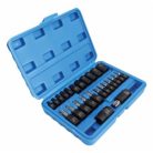 Satra Torx és E- torx dugófej készlet, 1/4"+3/8"+1/2", 25 db-os