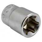 Satra E - torx dugófej készlet, 1/4''+3/8''+1/2", 14 db-os