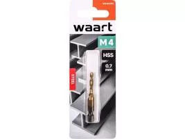 Waart HSS menetvágó fúrószár M4 X 0,7 X 54 X 30, bit befogással
