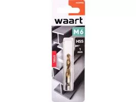 Waart HSS menetvágó fúrószár M6 X 1 X 57,5 X 32 mm, bit befogással