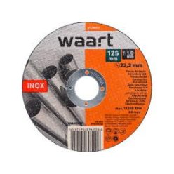  Waart vágókorong , Inox 125 x 1 x 22,2 mm,