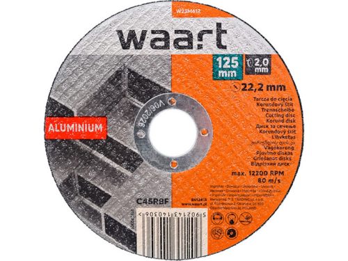 Waart vágókorong 125 x 2,0 x 22,2 mm, alumíniumhoz