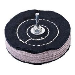   Waart pamut polírozó korong 110 X 20 mm, 6 mm - es tengellyel