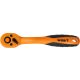 Waart profi nylon bevonatú racsnis hajtókar, 1/4" 72T