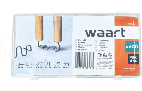 Waart tartalék drót készlet, műanyag hegesztőpisztolyhoz 600 db